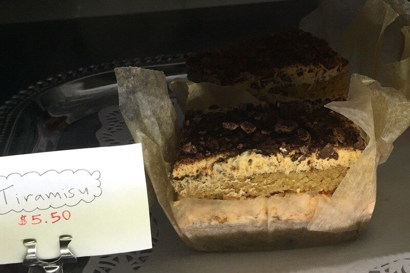 Tiramisu ... see, it doesn't have to live only in your memory. Gluten-free and vegan at Vegan Vee.