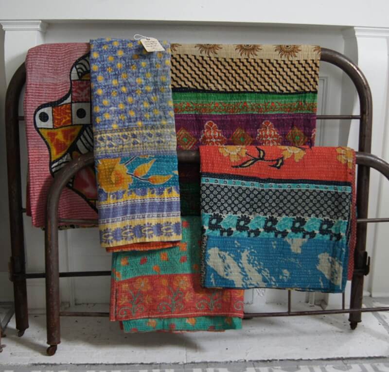 Kantha quilts at me mrs. jones, $95 | Image courtesy of Stephanie Jones