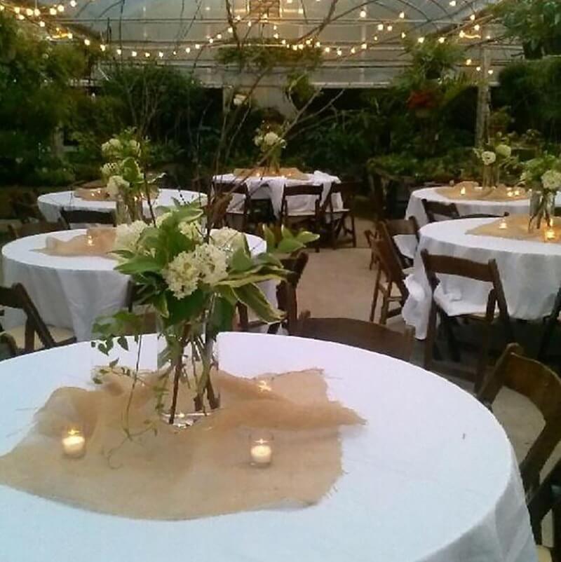 A dinner party at Millstone Market & Nursery | Image credit: Millstone Market