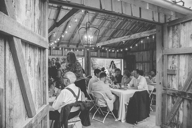 A intimate wedding at a historic location in Tennessee