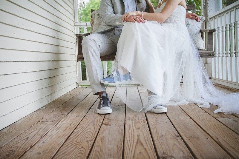 A intimate wedding at a historic location in Tennessee