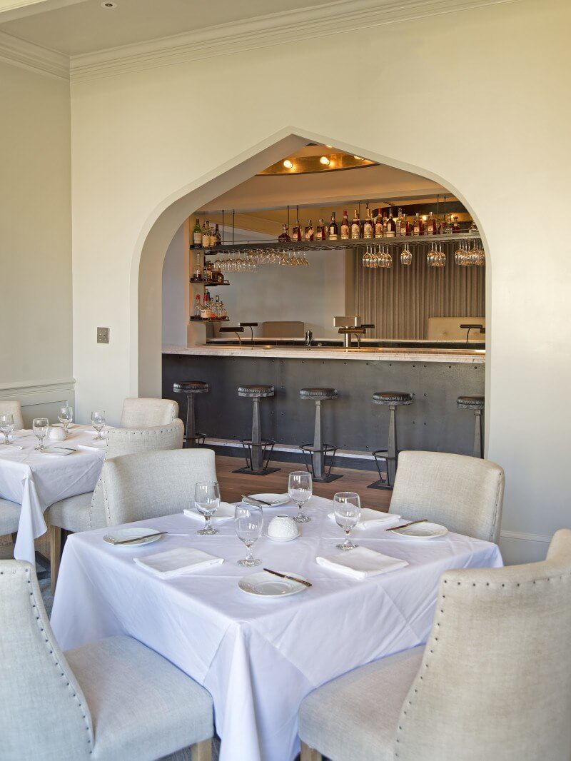 The side room view at Galley & Garden.