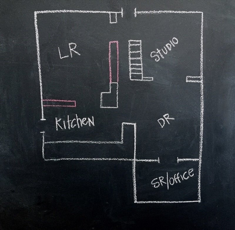 Family home redesigned; here is the original floorplan