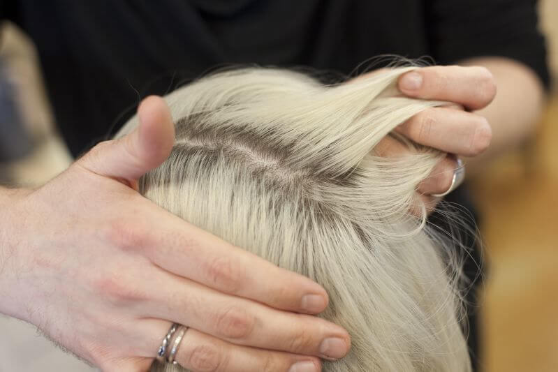 Silver Blonde for Spring: Three weeks worth of growth.