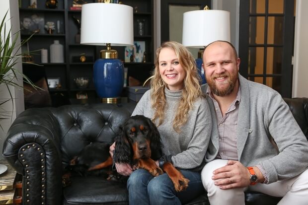 Kirk and Brittany Stafford's Historic Downtown Atlanta Abode