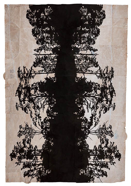 Maysey Craddock's paintings emphasize symmetry, encouraging us to look closely at ourselves.