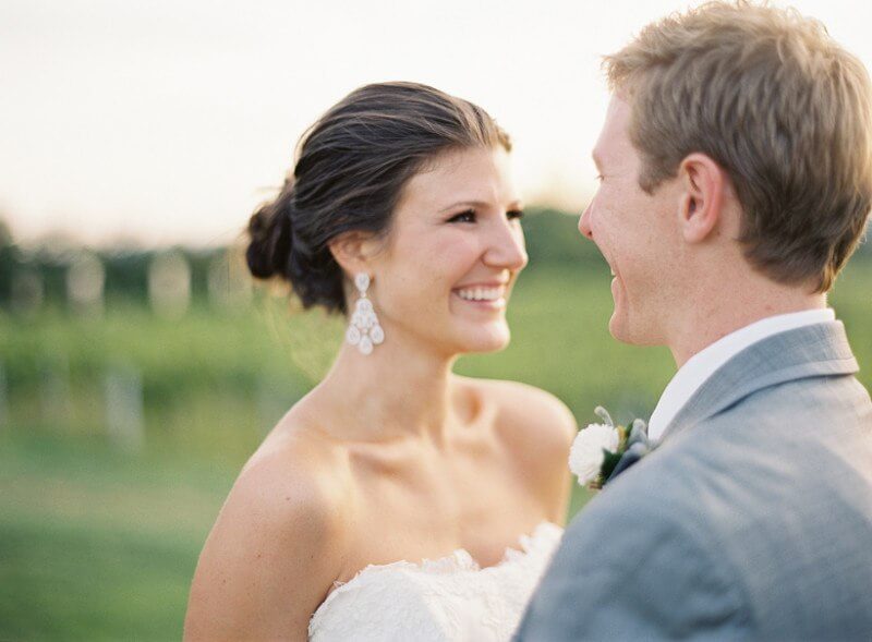 See more details from this personalized vineyard wedding! 