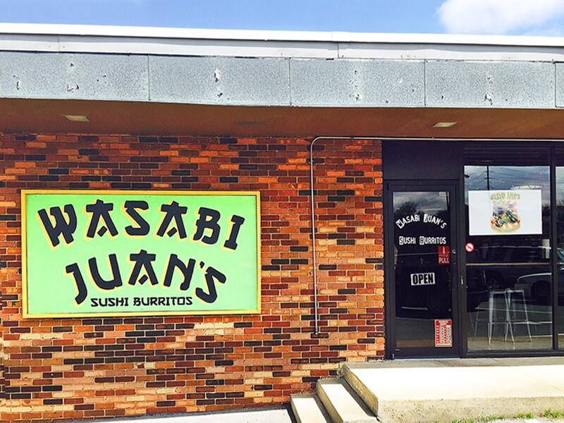 Wasabi Juan's is not much bigger than a food truck or taco stand, but with easy access to area favorites such as Avondale Brewery, dining options aren't just limited to inside these walls.