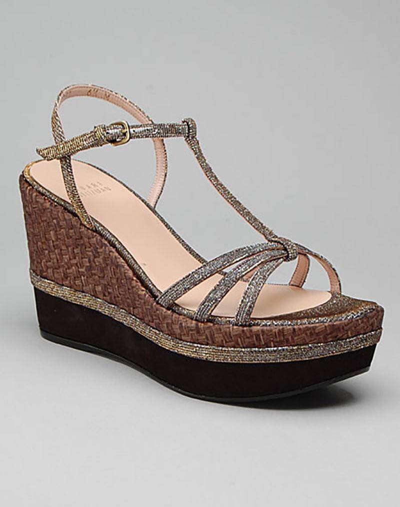 Stuart Weitzman Velocity wedge, $375 at Joseph | Image courtesy of Joseph