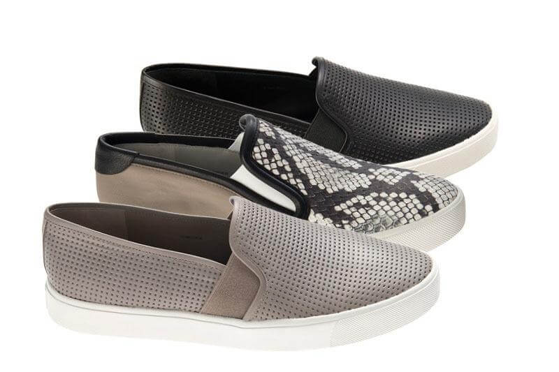 Sneakers from Vince, available at Oak Hall, $195 to $295 | Image courtesy of Oak Hall