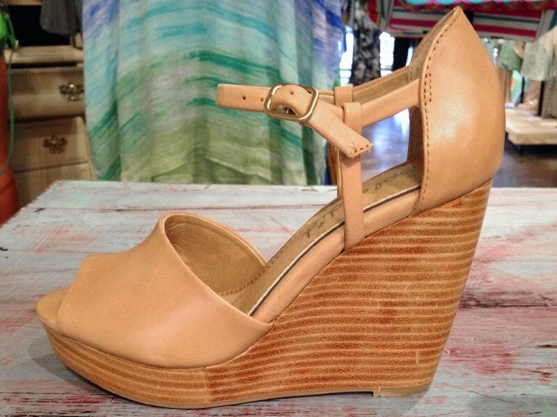 Nude wedges, $138 at More Therapy | Image courtesy of at More Therapy