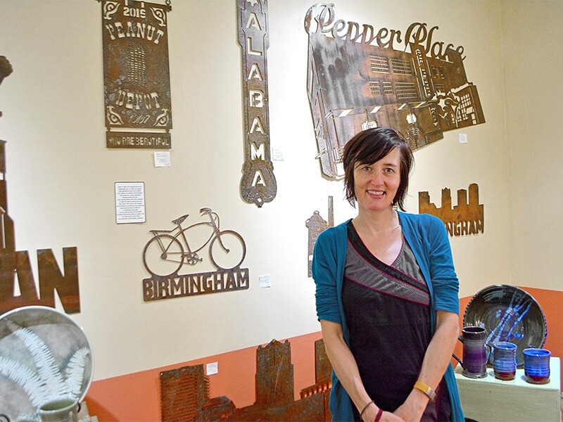 Naked Art Gallery owner Veronique Vanblaere, aka Vero