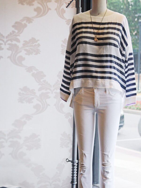 Classic and comfortable, this look from H. Audrey is perfect for summer evenings!