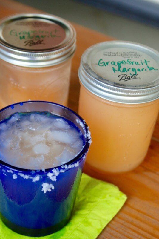 This grapefruit margarita recipe is delicious!