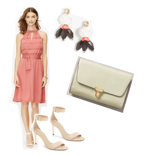 This is a great look for a daytime wedding.