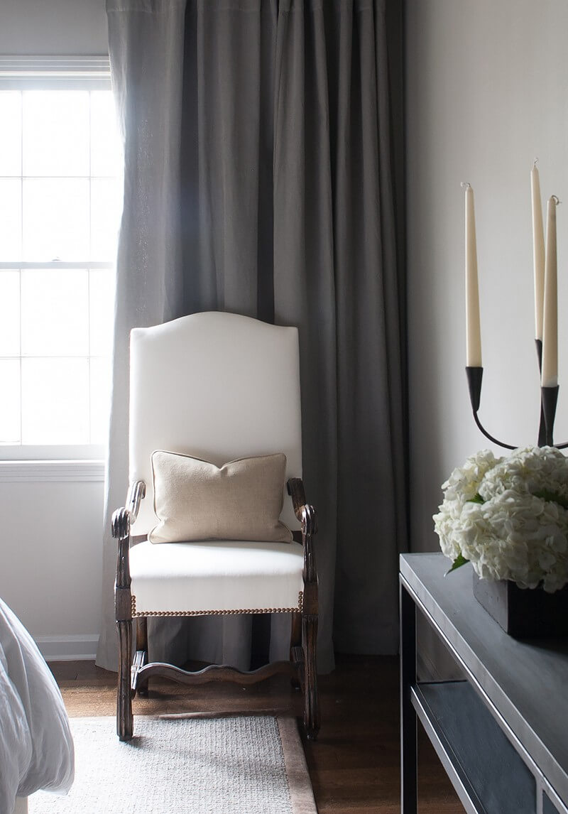 Kiser's assisted Sean with carpeting in several rooms, including the area rug in the master bedroom.