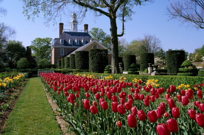 Governor's Palace in Colonial Williamsburg