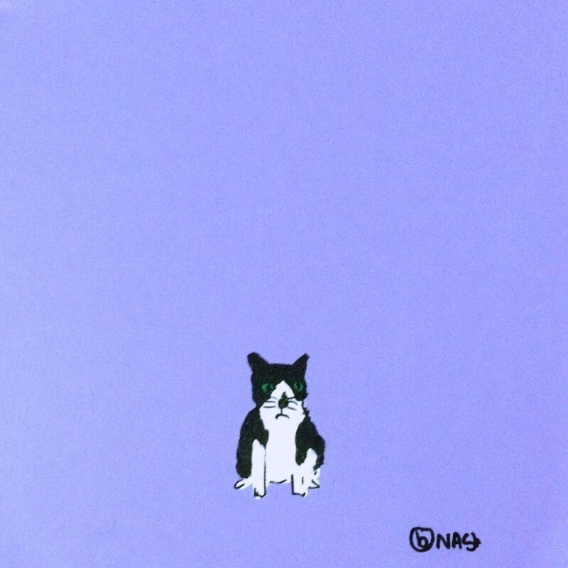 Brian Nash, Where's My Treat?, acrylic on canvas, 12 x 12 inches