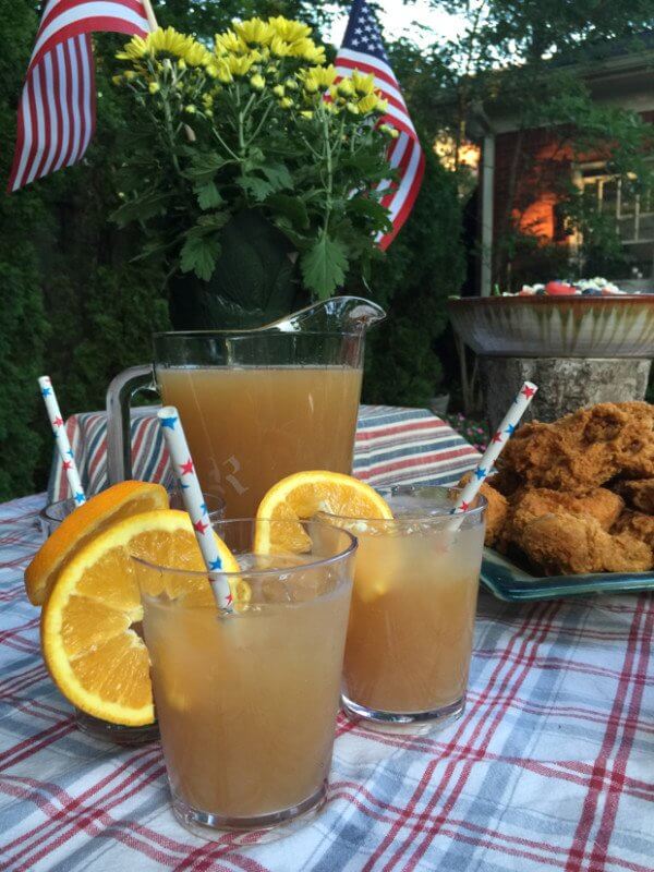 Easy Fizzy Rum punch recipe: INDEPENDENCE DAY PUNCH by RED Spirits & Wine