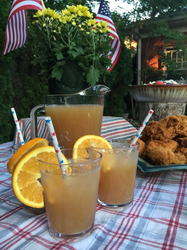 Easy Fizzy Rum punch recipe