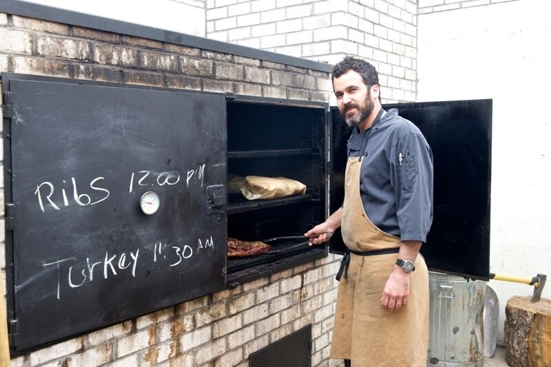 The smoker behind Butchertown Hall