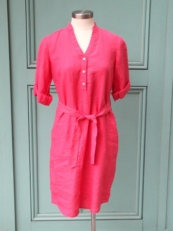 This basic linen dress from J. McLaughlin might just become your new favorite summer piece