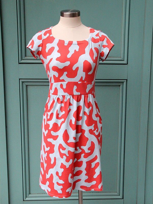 The Emma cap sleeve flare dressJ McLaughlin is adorable on everyone!