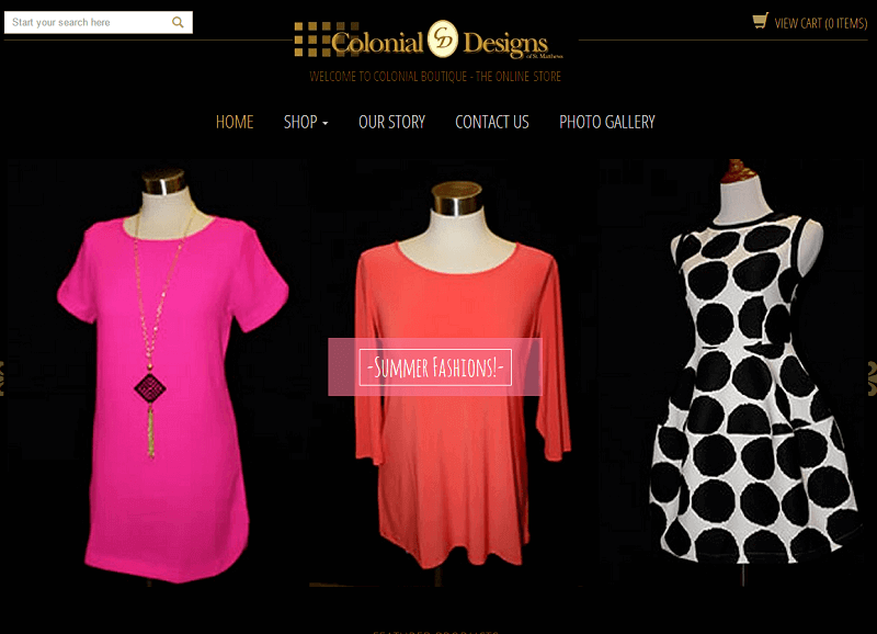 Local shop online boutiques