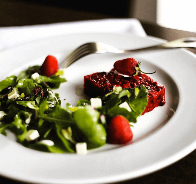 Edible Nash featured this seasonal plate from Miel Restaurant.