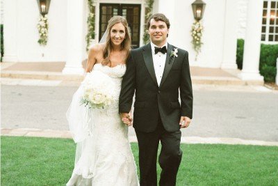 FEATURED SB WEDDING Sullivan bride and groom outside1
