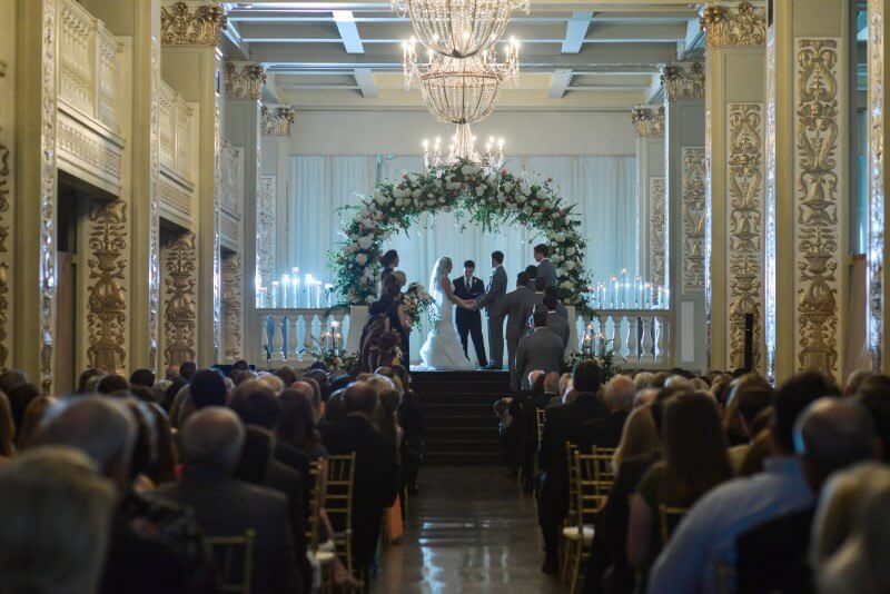 Juliet and Jack married in The Cadre building, surrounded by the historic charm, classical style and sophisticated elegance of this downtown Memphis venue.