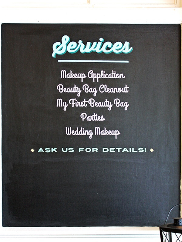 Browse the services offered at Fig & Flower.
