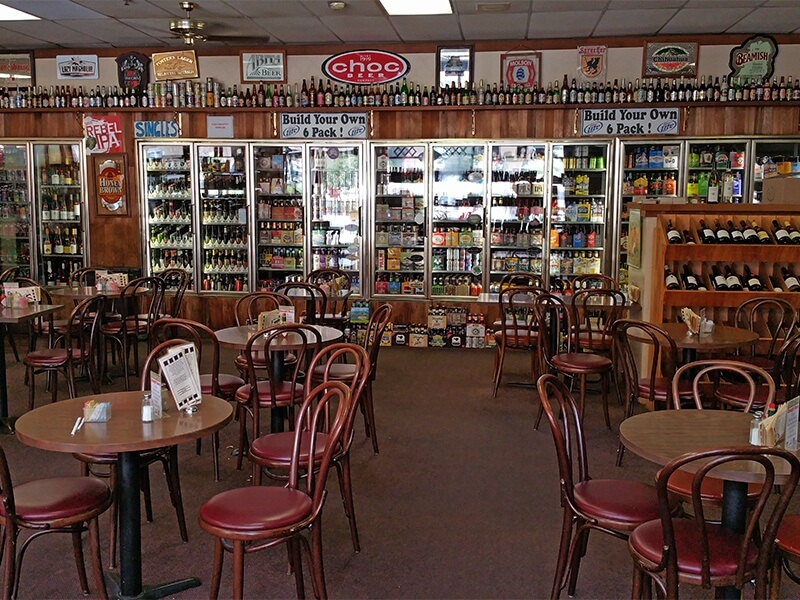 The Diplomat Deli in Vestavia, AL has a wide range of beers