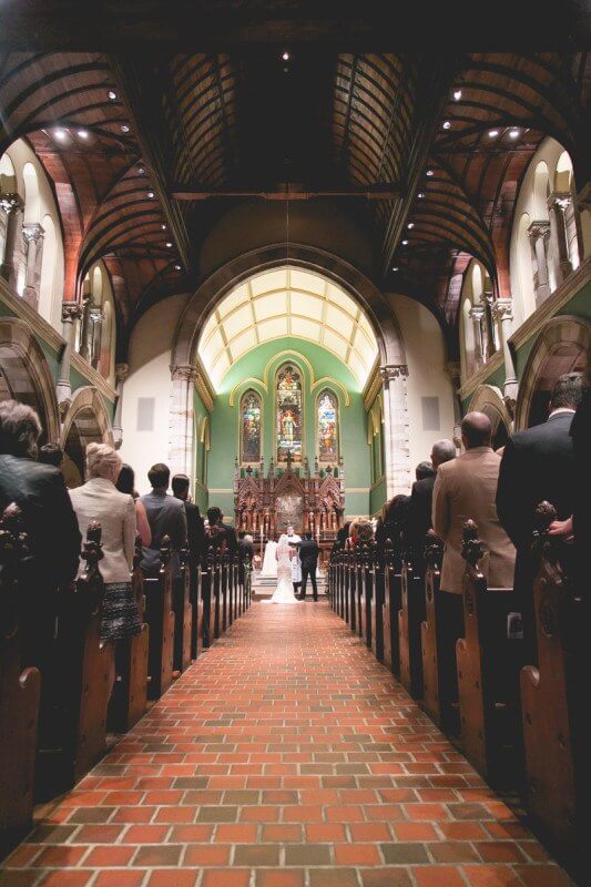 The architecture of the space suited the couple's style and tastes as well as religious preferences