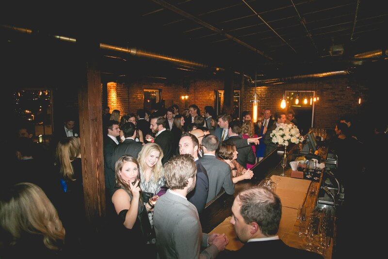 Between the bar and the Respectables, everybody stayed moving on the dance floor all night at the Merritt wedding!