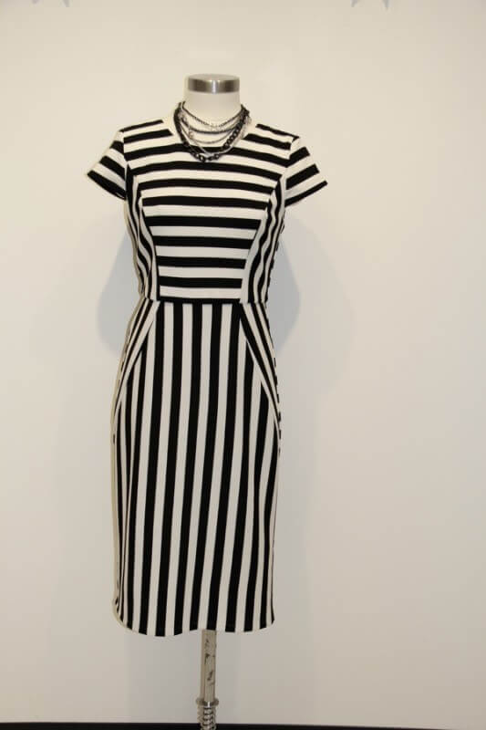 This striped dress from The French Shoppe is timeless and chic! "What to wear in Nashville in August"