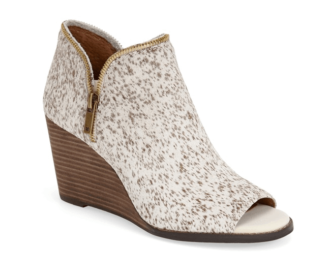 Lucky Brand Calf Hair bootie