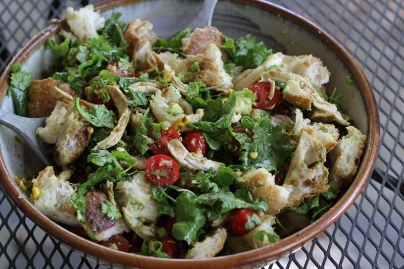 Mexican Panzanella Salad Recipe