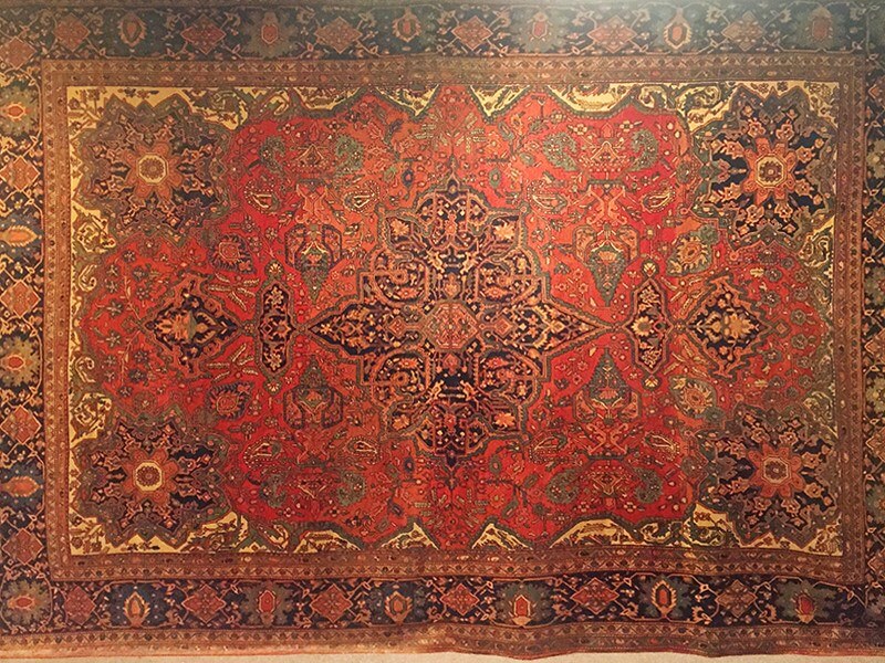 Stunning Persian rug from Bradford's Interiors - get it before they close their doors for good!