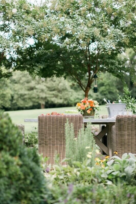 The kitchen garden was designed by Gavin Duke of Page | Duke Landscape Design. StyleBluperint Meacham House ©AlyssaRosenheck2015-21