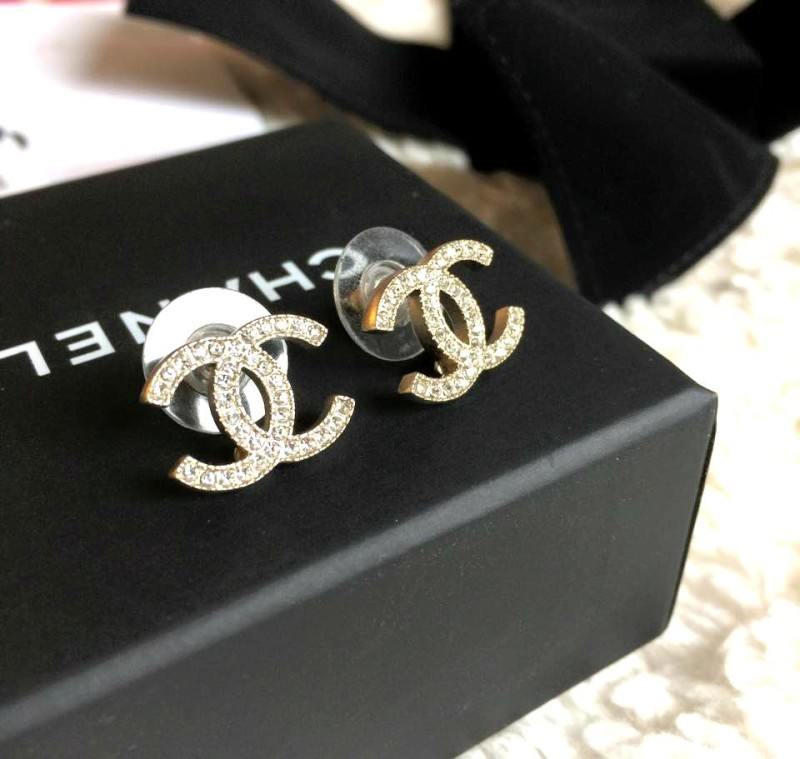 Chanel earrings never go out of style.