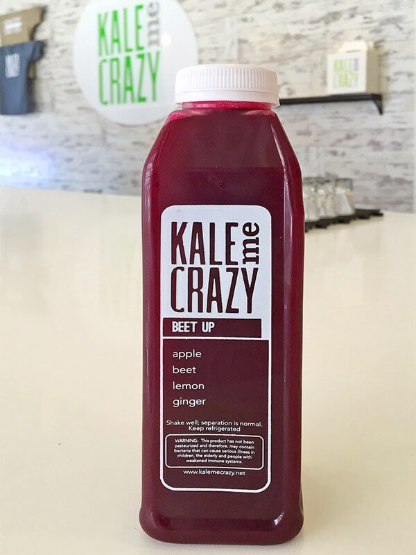 Kale Me Crazy's Beet Up juice