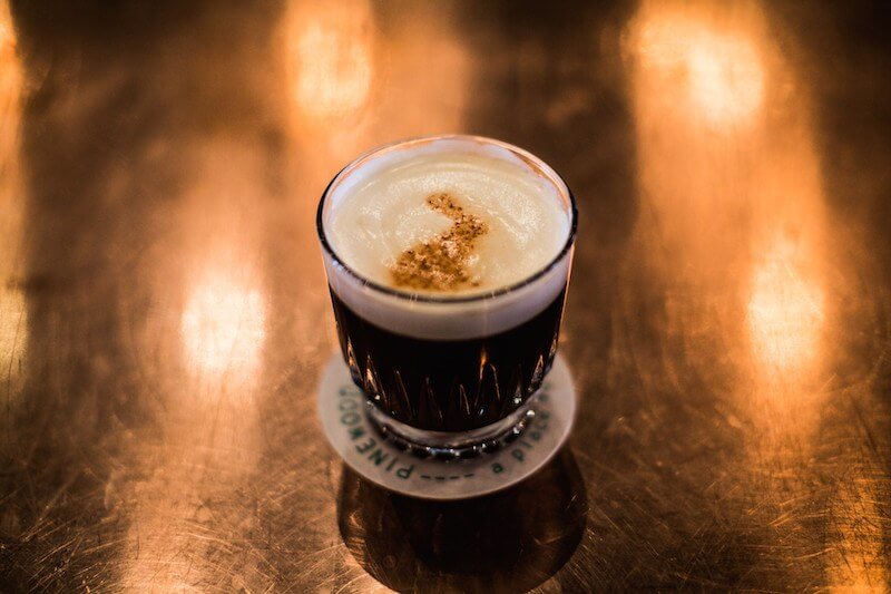 This coffee cocktail is perfect for cool fall days