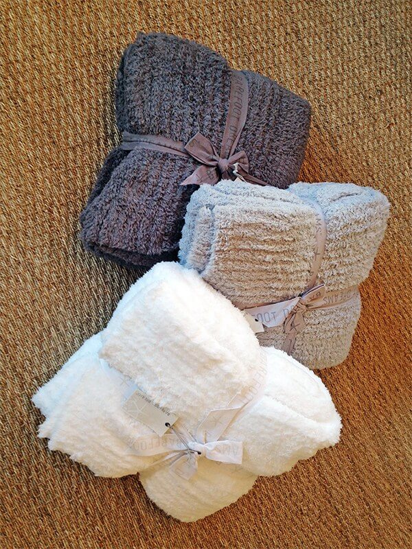 Cozy up with a nice throw