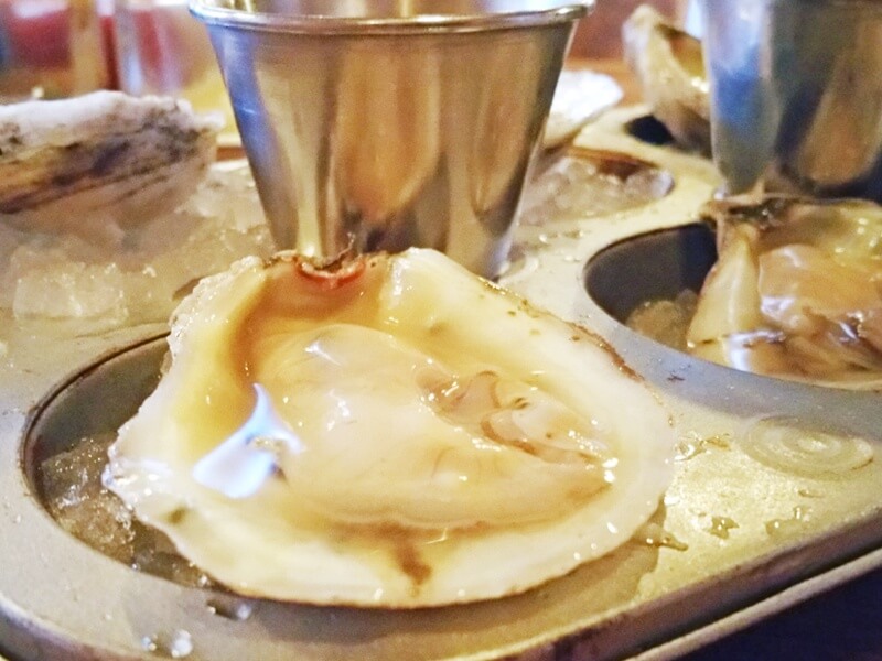 Alabama’s Murder Point Oyster Farm is aptly named. In the ‘30s at an oyster bed, two guys got into a fight about the rights to the bed and one guy killed the other guy. So that oyster farm is named Murder Point. “Murder Point has an extremely great oyster. We sell a ton of Murder Point oysters when we have them,” says George.