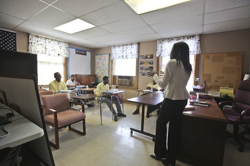 “That’s what Maranthan is all about, instilling the importance of the work ethic and personal responsibility,” Dukes says. “When I see kids who came to me literally with no ambition, confronting issues that no one should have to confront—especially as a child—and then receive a graduation invitation from college after they’ve graduated from us, or they come by the school in their full military regalia and uniform. It just keeps you going.”