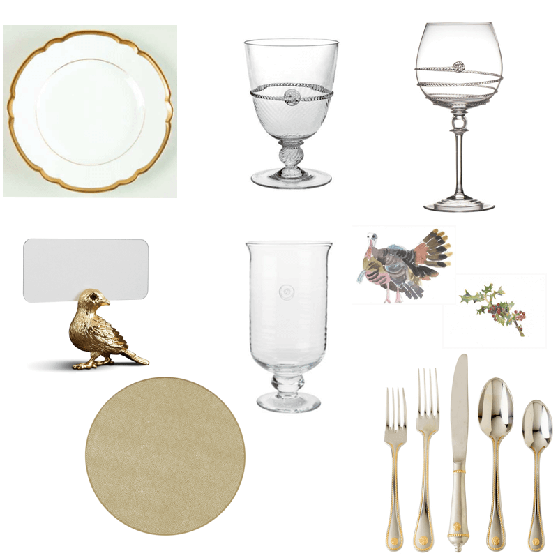 Holiday Table Setting