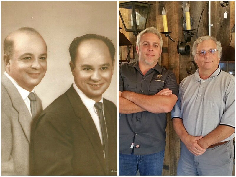 Tony Brandino and his brother, Paul, ran the original company, and now Tony's son and grandson, Buster and Eric, carry the family torch. For a time, Tony's daughter and Buster's sister, Candy Brandino Tucker and her husband Les also joined in on the family business.