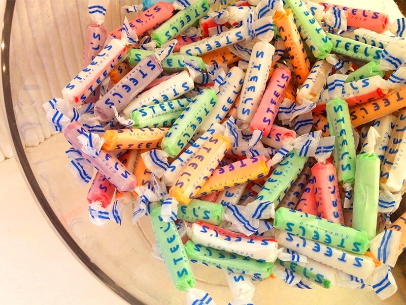 Steel’s delicious saltwater taffy is a classic treat.