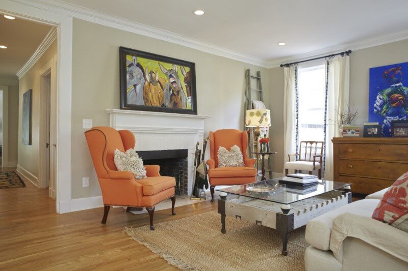 StyleBlueprint | 2015 Virginia Highland Tour of Homes living room